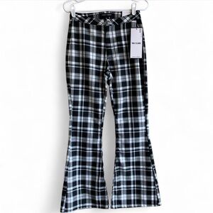 Almost Famous Plaid Flare Pants! Size 0!